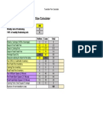 Transition Cow Pen Size Calculator