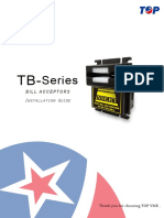 Install and set up your TB-Series bill acceptor