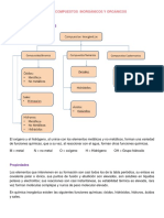 Compuestos inorgánicos y orgánicos