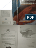 Agresividad Narcisismo y Autodestruccion en La Relacion Psicoterapeutica Otto Kernberg