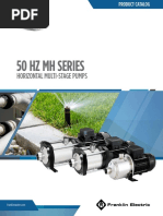 50 HZ MH Series: Horizontal Multi-Stage Pumps