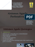 Abdomen Agudo Perforativo