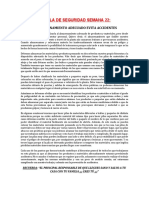 Semana #22 El Almacenamiento Adecuado Evita Accidentes