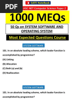 1000 MEQs - PDF 2 Operating Systems