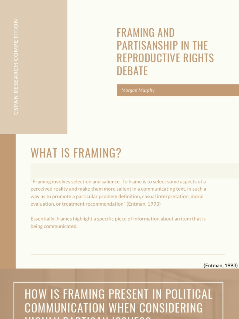Framing and Political Communication | PDF | Social Institutions ...