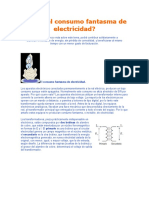 Qué Es El Consumo Fantasma de Electricidad