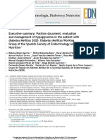 Endocrinología, Diabetes y Nutrición: Consensus Document