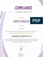 Entrenamiento Compliance - Fuenzalida Arévalo M