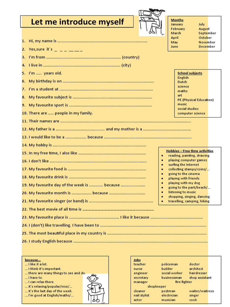 Let Me Introduce Myself | PDF