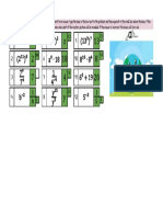 Exponent Rules Picture Puzzle TPT - Sheet1