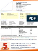 J.K. Enterprise LPG invoice details