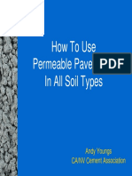 How To Use Permeable Pavements in All Soil Types: Andy Youngs CA/NV Cement Association