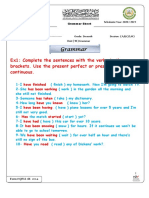 7th Grammar Worksheet Unit 10 Answer PDF
