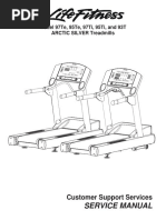 97te 95te 97ti 95ti 93t Arctic Silver Treadmills SM