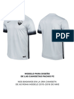 Guia Camiseta Futbol Femenino