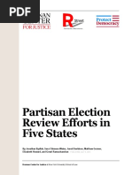 Partisan Election Review Efforts Across The United States in 2021 - 07.08.21