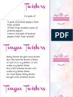 Tongue Twisters