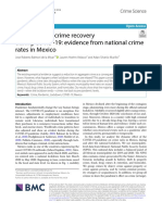 The U-Shaped Crime Recovery During COVID-19