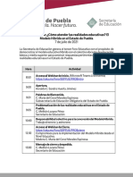 Agenda Modelo Híbrido