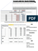 Net Present Value:: The Difference Between The Market Value of A Project and Its Cost