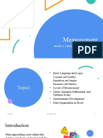 EDUC 202 Measurement