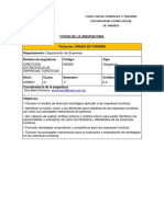 Dirección Estratégica de Empresas Turísticas