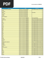 Sidm Liste Des Medicaments a Pdf Sciences Pharmaceutiques Biotechnologie