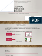 Desarrollo de Habilidades Del Pensamiento 2 Unidad 1 Aseveraciones