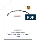 Plan Capacitacion 2018