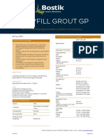 Flowfill Grout GP: Multi Purpose Non Shrink Cementitious Grout