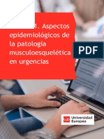 Aspectos epidemiológicos de la patología musculoesquelética en urgencias