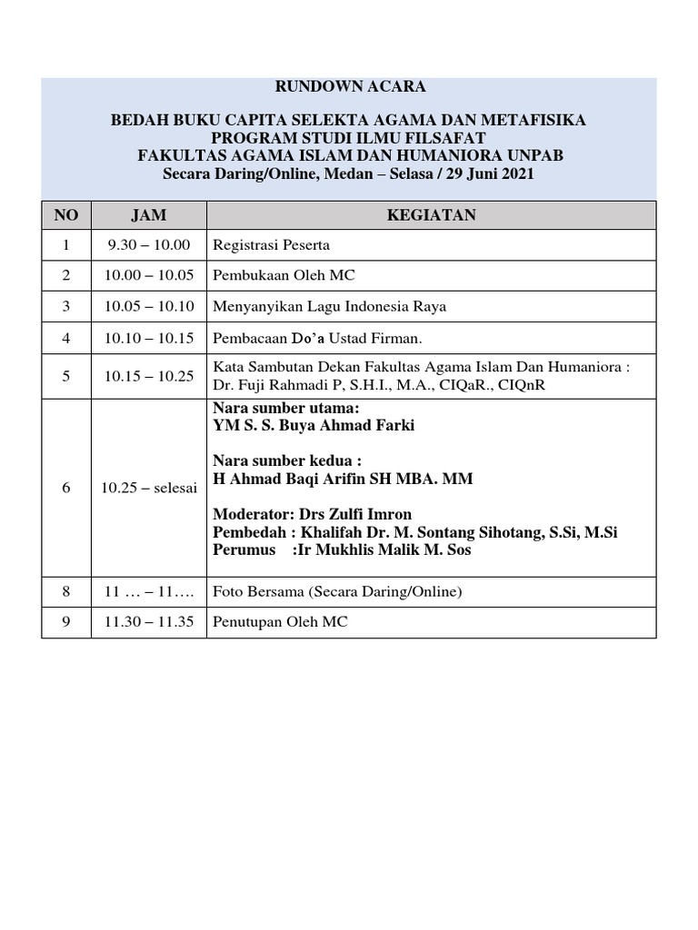 Rundown Bedah Buku Capita Selekta | PDF
