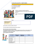 Fichas de Aplicación y Refuerzo - Tutoria - 02-07-2021