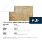 Cast of Punt Reliefs, Temple of Hatshepsut at Deir El Bahri (Primary Title) &#8211 (L.5.52.48)