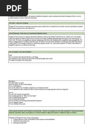 CDSL Mission Vision Philosophy Core Values