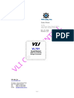 Data Sheet: VL701 Low-Power Super-Speed USB To SATA 3Gb/s Bridge Controller