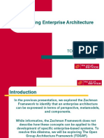 Developing Enterprise Architecture: Togaf
