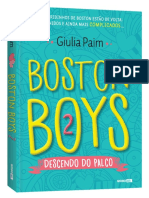 Resumo Boston Boys 2 Descendo Do Palco Giulia Paim