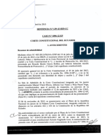 Corte Constitucional del Ecuador analiza acción de protección de policía desvinculado