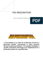 Skill of Prescription. 2020