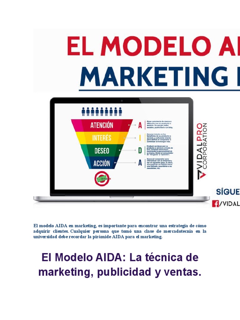 El Modelo AIDA en Marketing | PDF | Promoción y comunicaciones de marketing  | Marketing