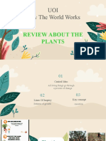 UOI How The World Works: Review About The Plants