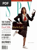 Spy Magazine March 1988