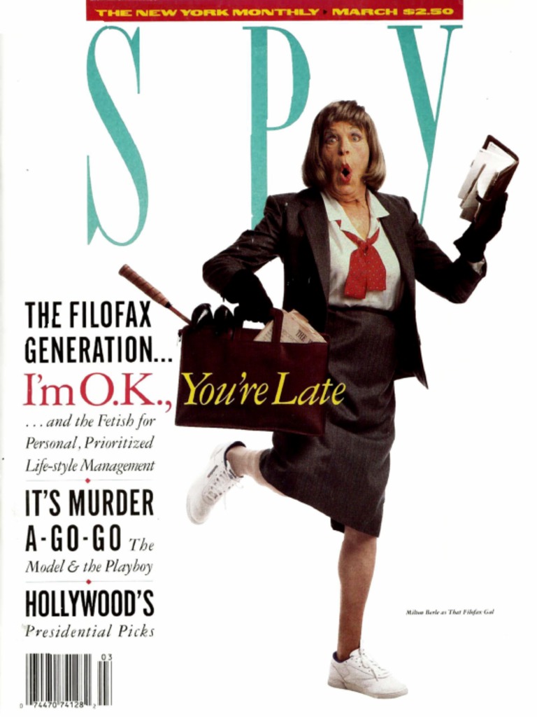 Spy Magazine March 1988 image photo