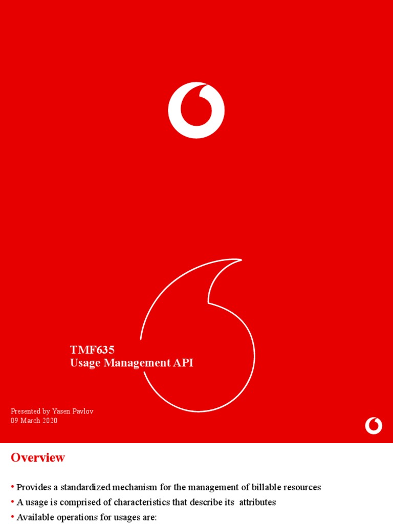 TMF635 - Usage Management API Guild | PDF | Computers
