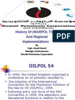 History of (MARPOL 73/78) and Regional Implementations