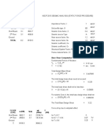 NSCP 2015 Seismic Analysis (Static Force Procedure)