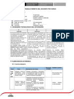 PLAN DE TRABAJO REMOTO DOCENTE 2020