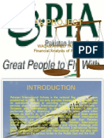 Final Project: Waqas Ahmed Taj Financial Analysis of PIA