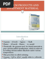 Download Gypsum  Investment material- DrVaishnavi Ganesh by Vaishnavi Prabhakar SN51475621 doc pdf